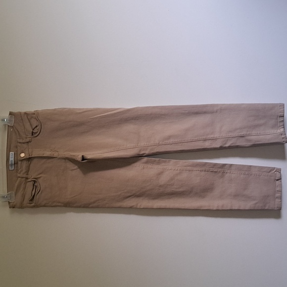 Zara Khaki taned denim stretch jean - Picture 1 of 7